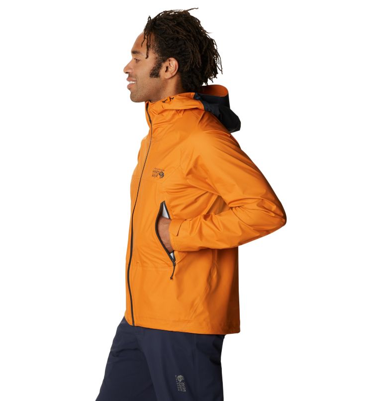 Orange Men's Mountain Hardwear Quasar Lite™ GORE-TEX Active Jackets | UK-912036