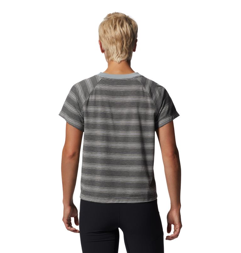 Purple Grey Stripes Women's Mountain Hardwear Wander Pass™ T Shirts | UK-017826