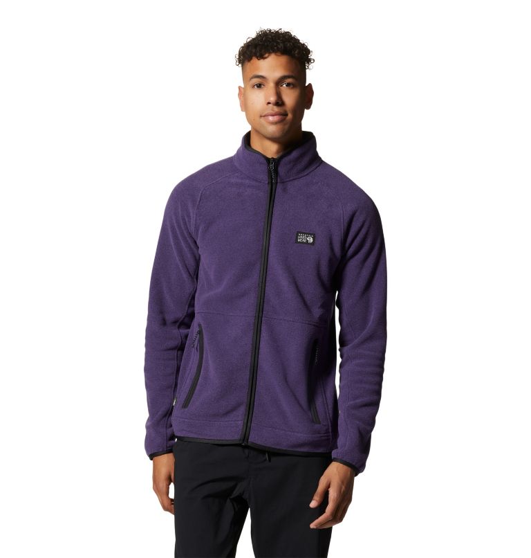 Purple Men\'s Mountain Hardwear Polartec® Jackets | UK-740985