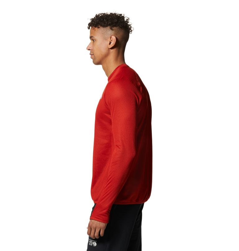 Red Men's Mountain Hardwear AirMesh™ Sweatshirt | UK-104936