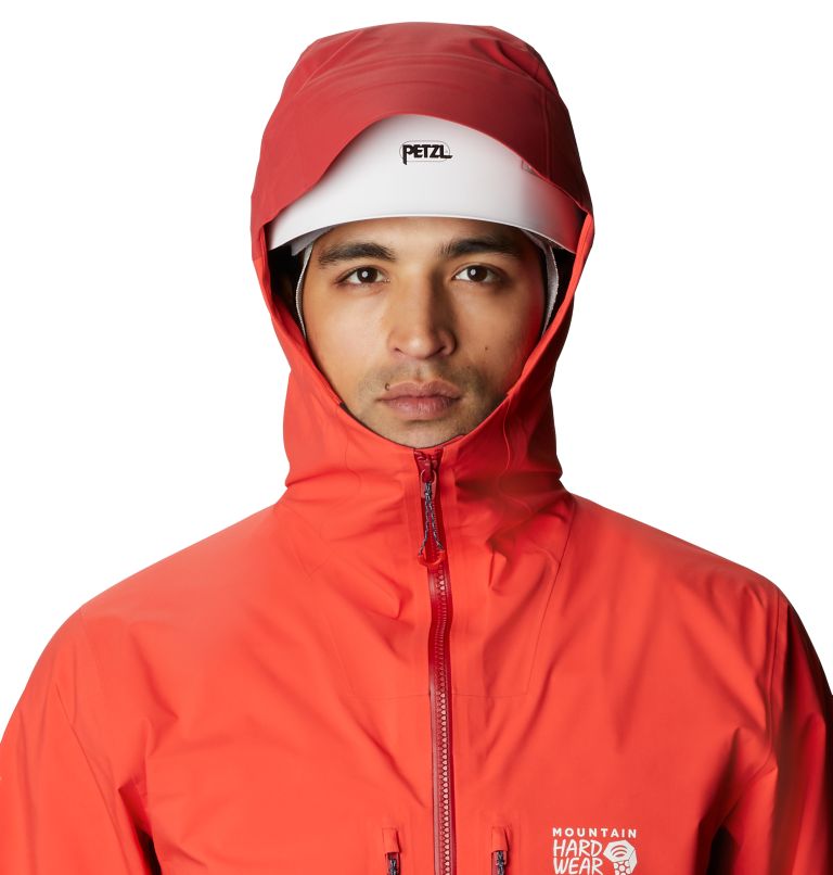 Red Men's Mountain Hardwear Exposure 2™ Gore-Tex Pro Jackets | UK-256371