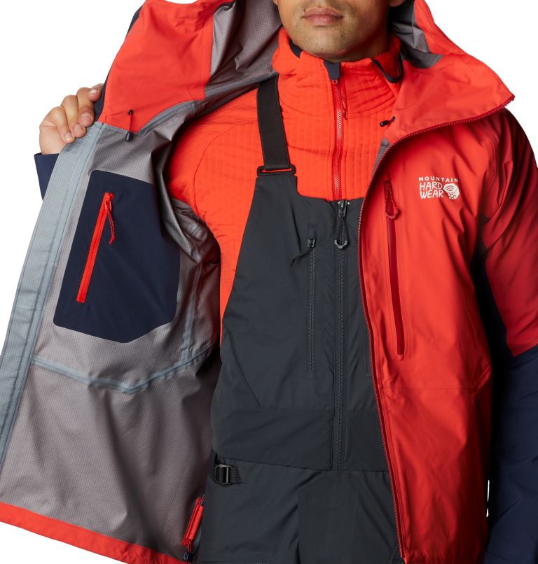 Red Men's Mountain Hardwear Exposure 2™ Gore-Tex Pro® Jackets | UK-624379