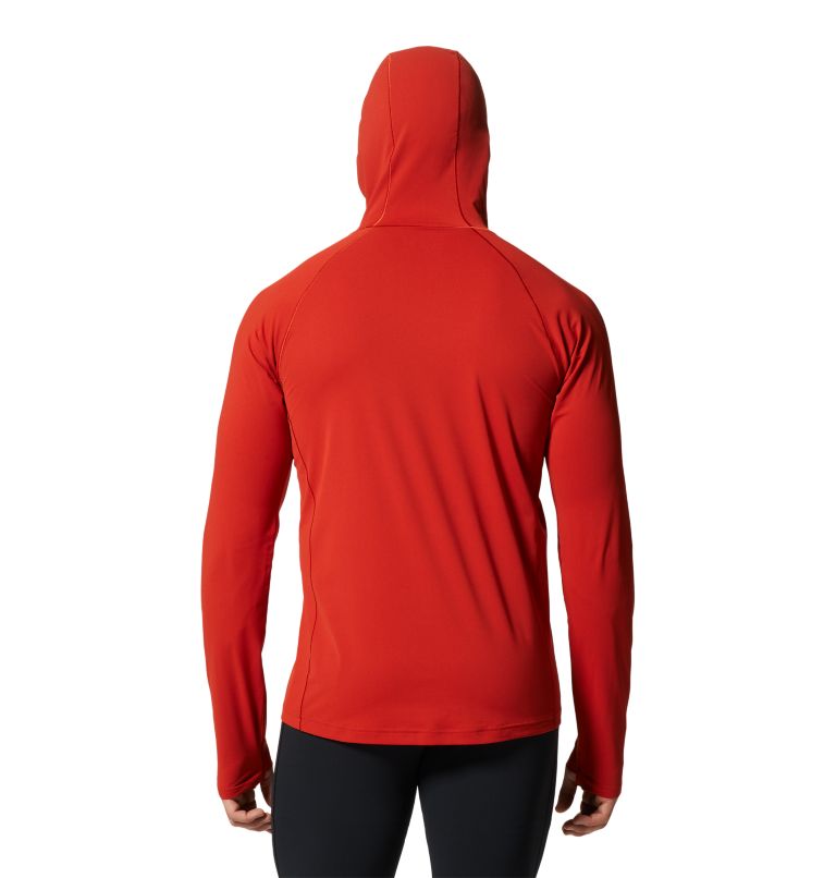 Red Men's Mountain Hardwear Mountain Stretch™ Hoodie | UK-027495