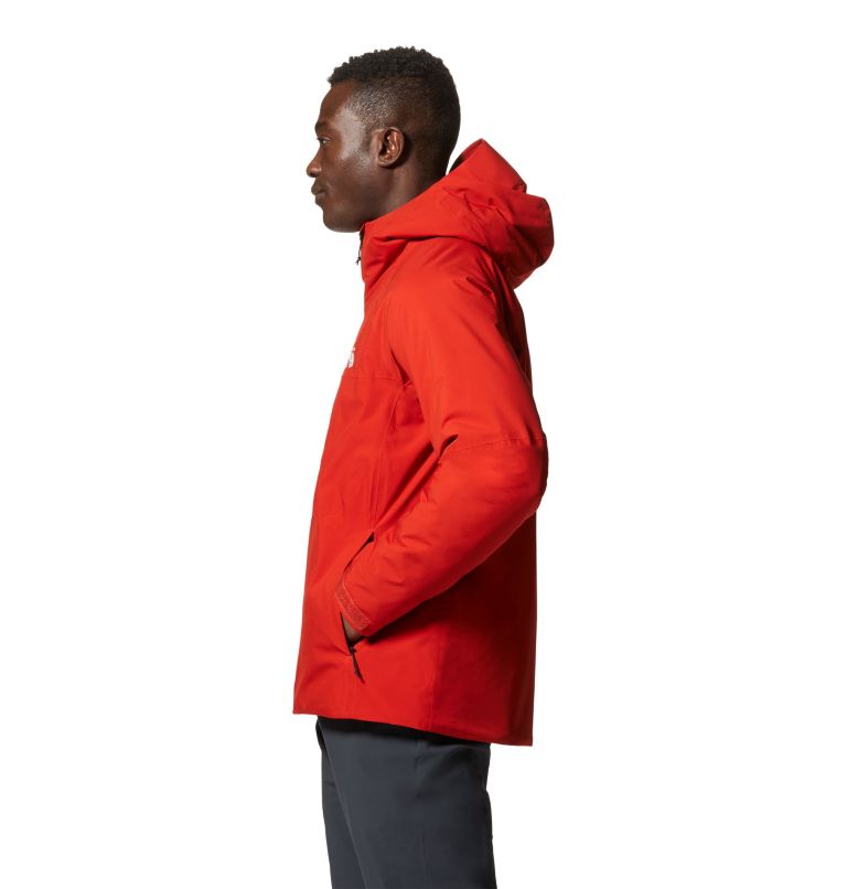 Red Men's Mountain Hardwear Stretch Ozonic™ Insulated Jackets | UK-356408