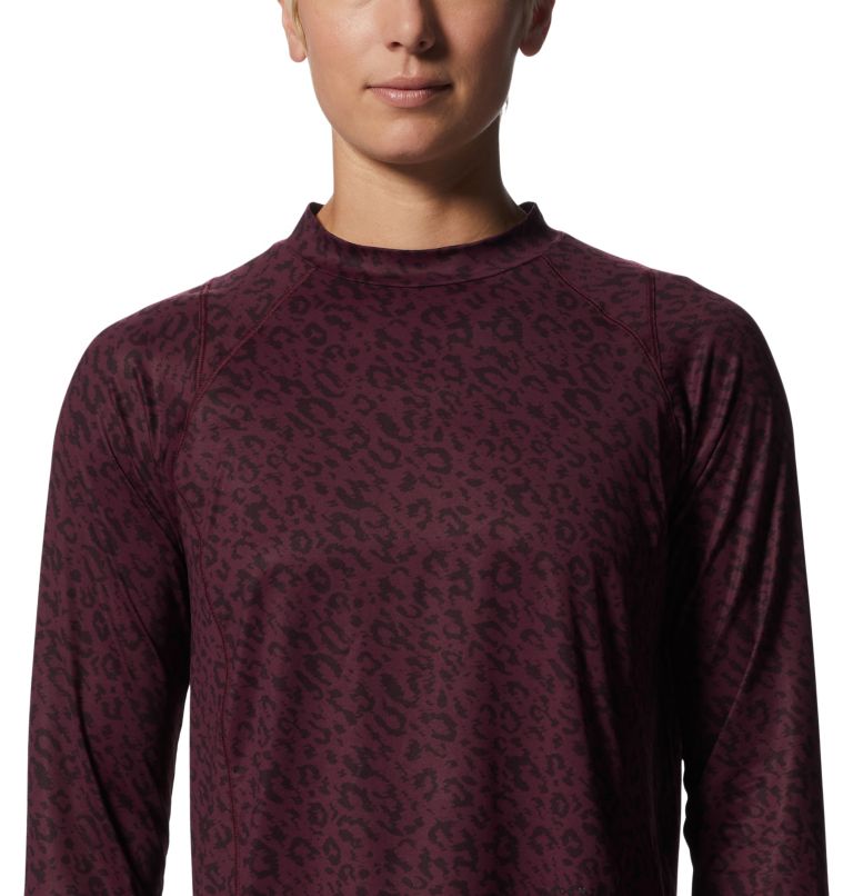 Red Women's Mountain Hardwear Crater Lake™ Crop Sweatshirt | UK-132568