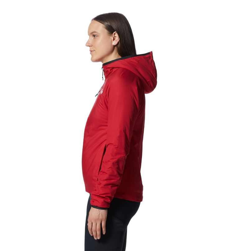 Red Women's Mountain Hardwear Kor Strata™ Hoodie | UK-093582