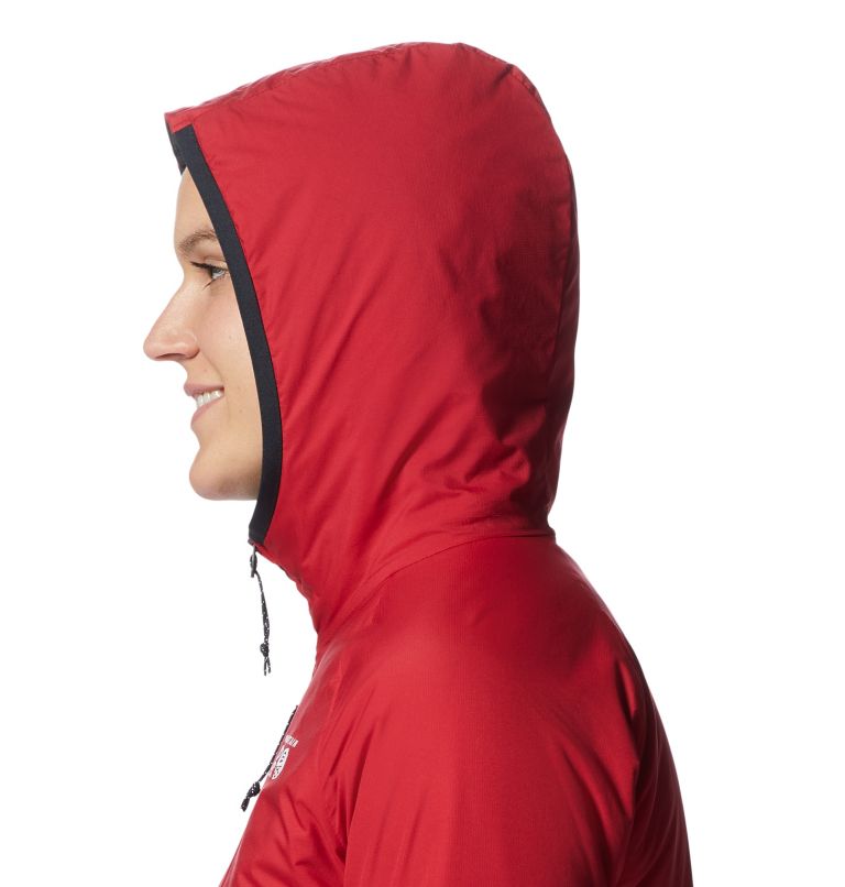 Red Women's Mountain Hardwear Kor Strata™ Hoodie | UK-093582