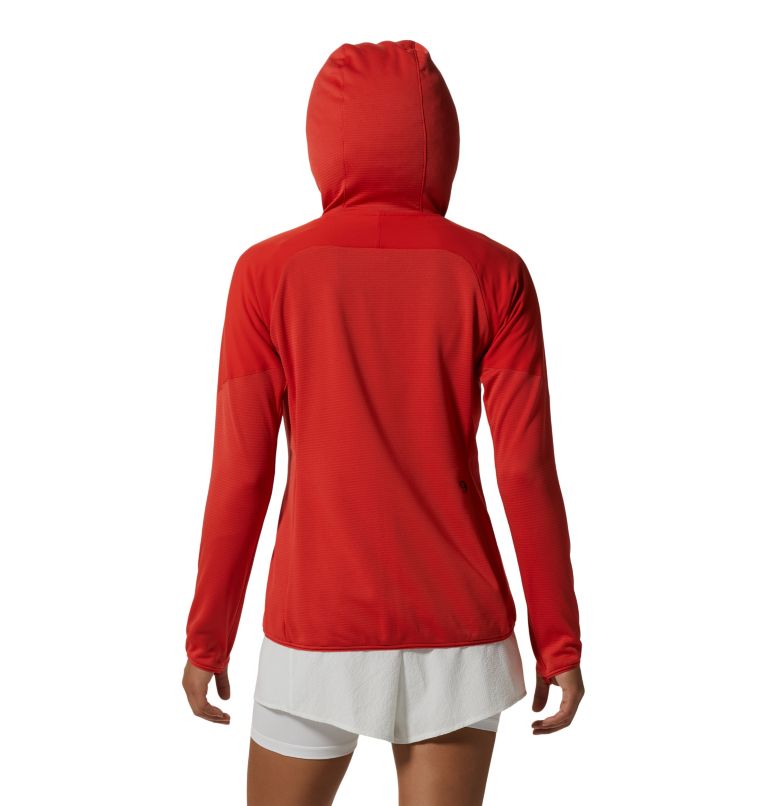 Red Women's Mountain Hardwear Stratus Range™ Hoodie | UK-237814