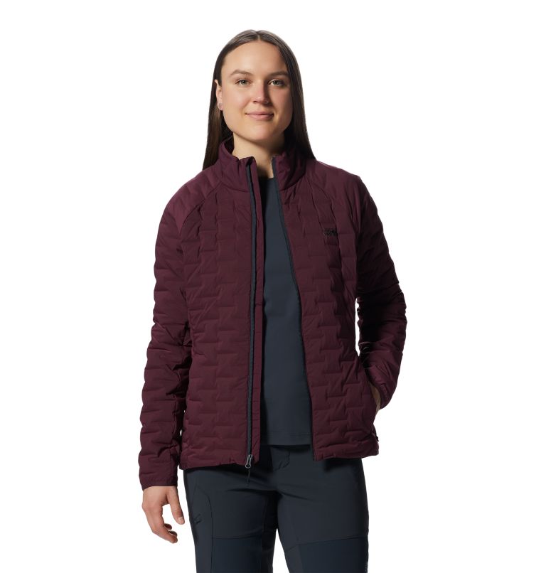 Red Women's Mountain Hardwear Stretchdown™ Jackets | UK-135628