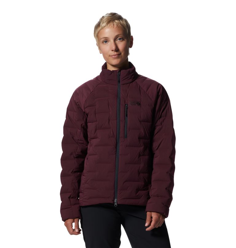 Red Women\'s Mountain Hardwear Stretchdown™ Jackets | UK-160248