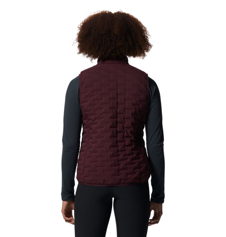 Red Women's Mountain Hardwear Stretchdown™ Vest | UK-543170