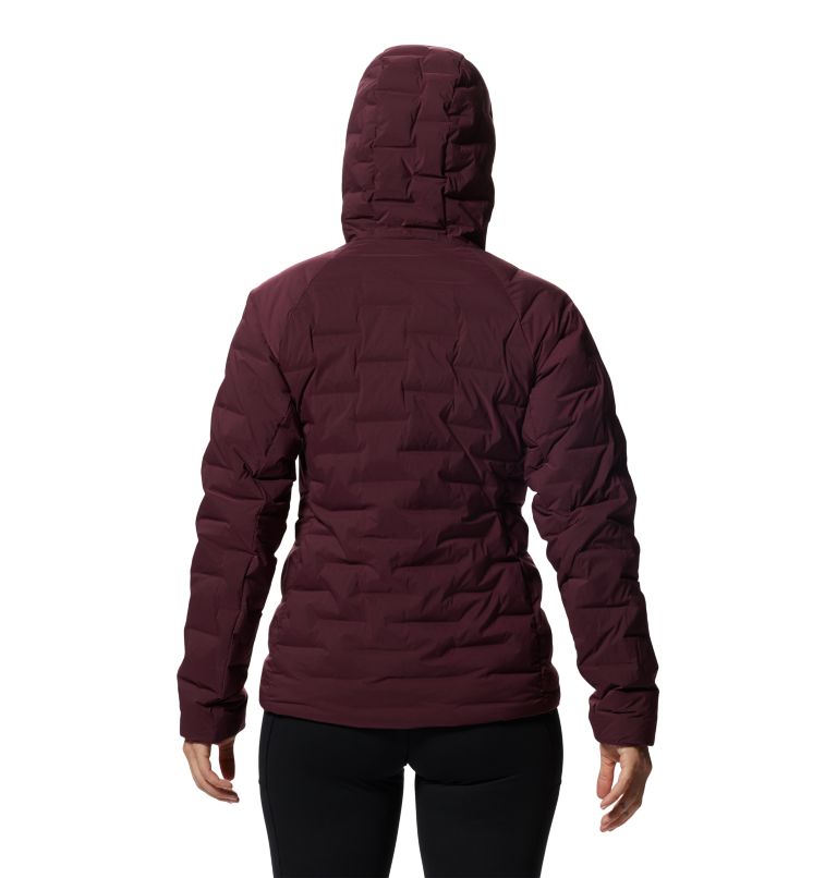 Red Women's Mountain Hardwear Stretchdown™ Hoodie | UK-782950