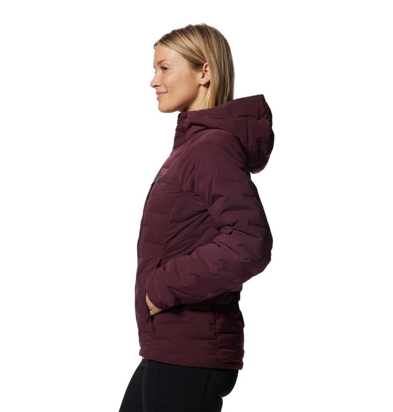 Red Women's Mountain Hardwear Stretchdown™ Hoodie | UK-782950