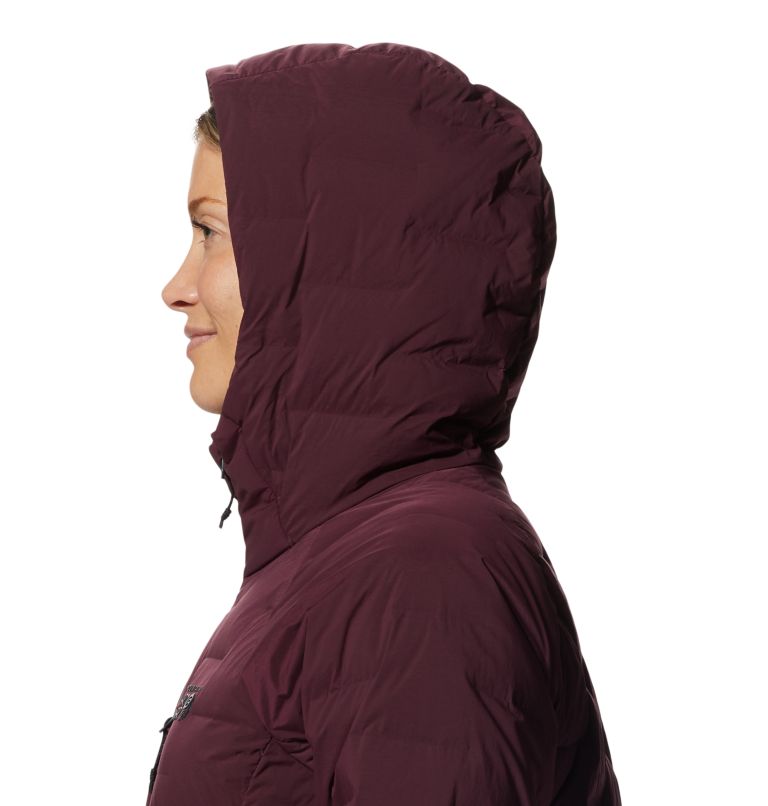 Red Women's Mountain Hardwear Stretchdown™ Hoodie | UK-782950