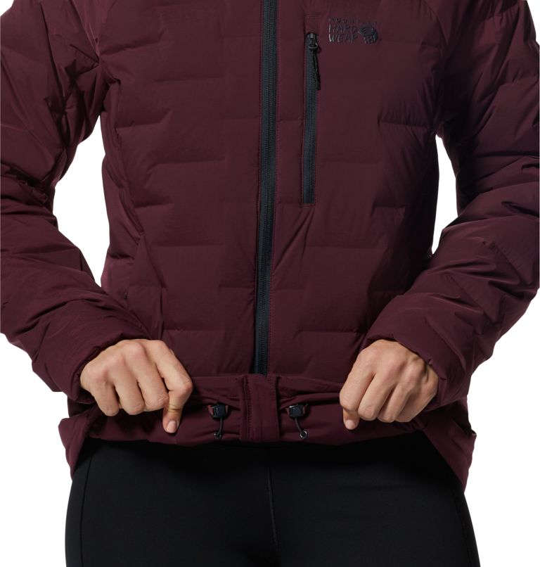 Red Women's Mountain Hardwear Stretchdown™ Hoodie | UK-782950