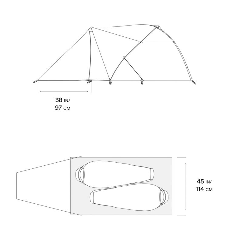 Turquoise Outdoor Mountain Hardwear AC™ 2ibule Tents | UK-547863