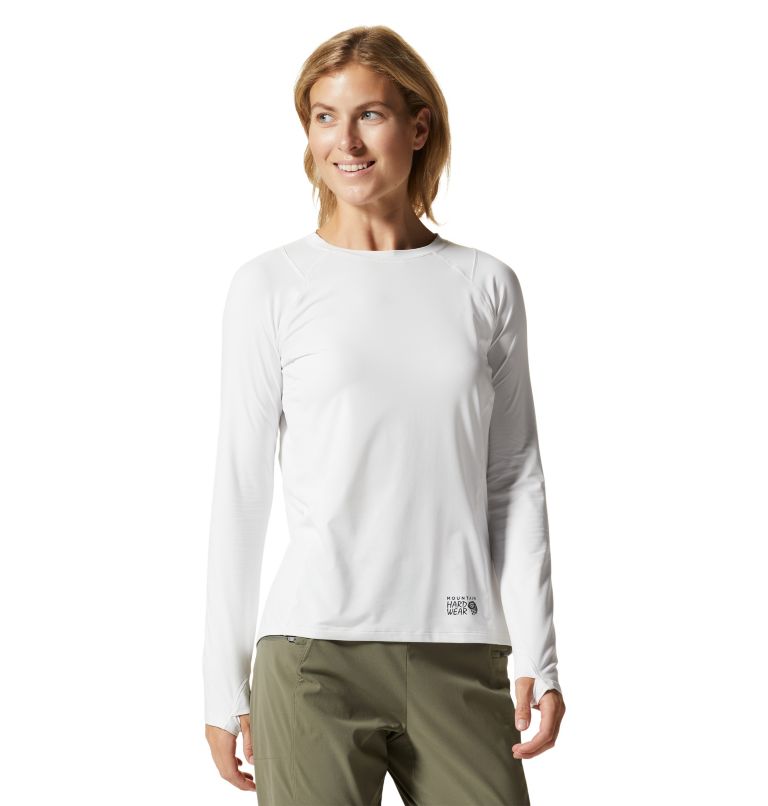 White Women's Mountain Hardwear Crater Lake™ Sweatshirt | UK-475120