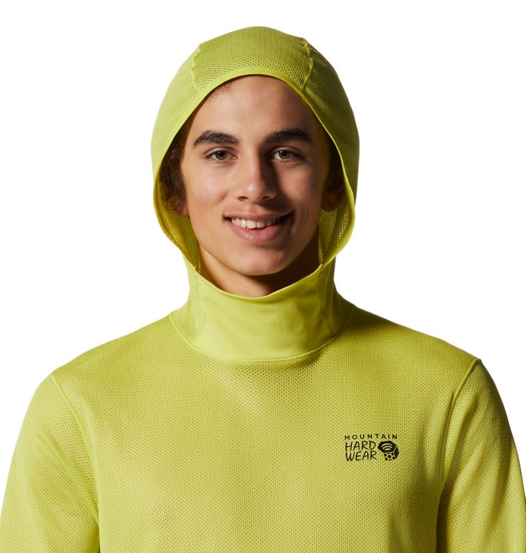 Yellow Men's Mountain Hardwear AirMesh™ Hoodie | UK-068123