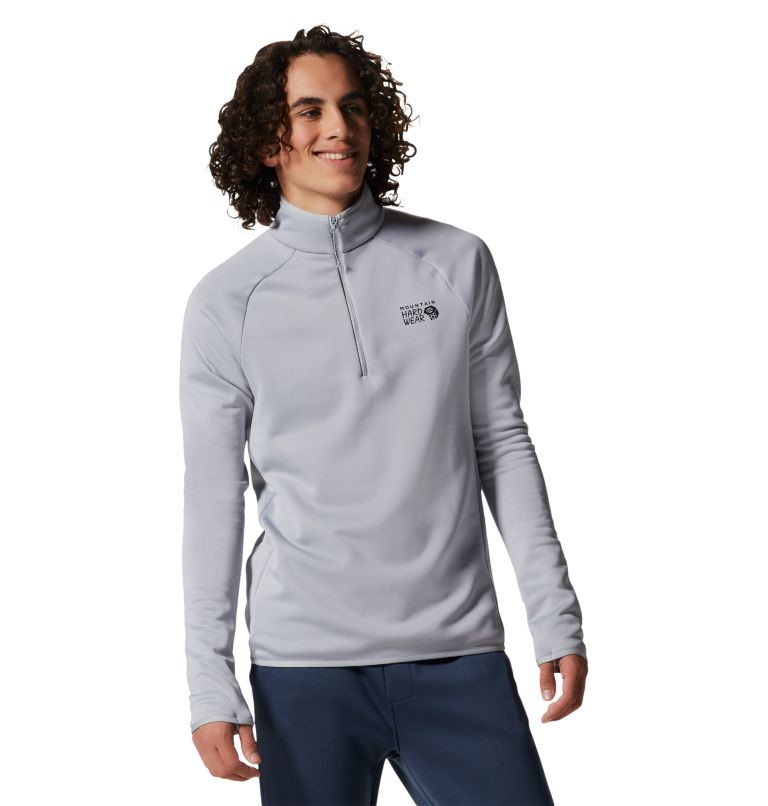 Beige Men's Mountain Hardwear Polartec® Power Stretch® Pro Pullover | UK-681209