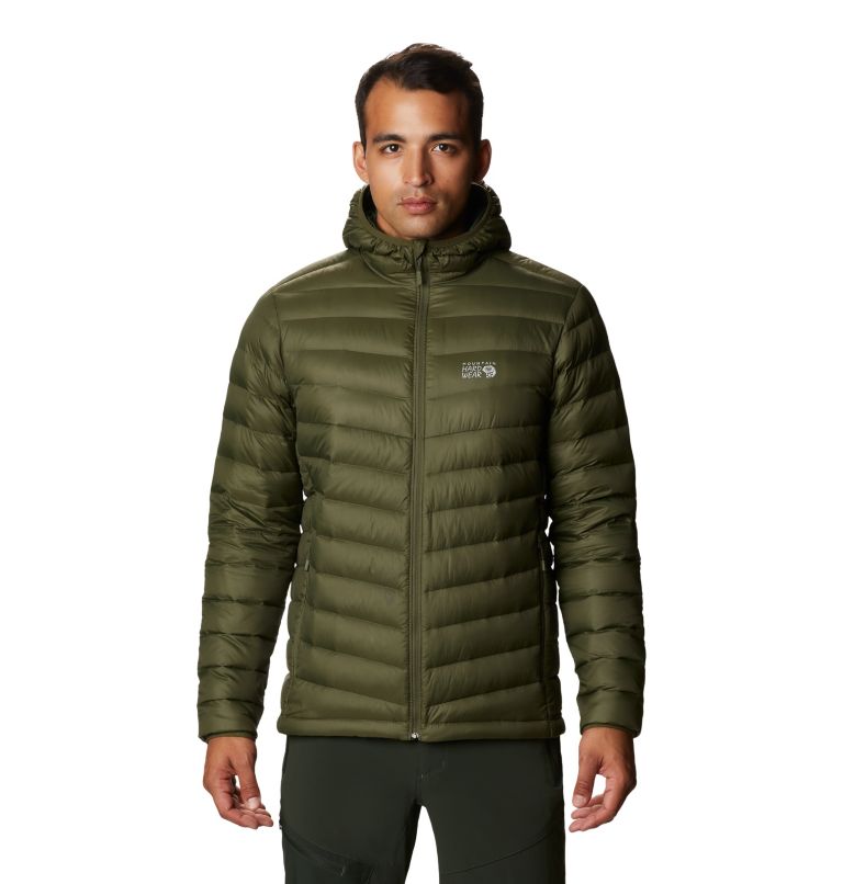 Black Men's Mountain Hardwear Glen Alpine Hoodie | UK-761385