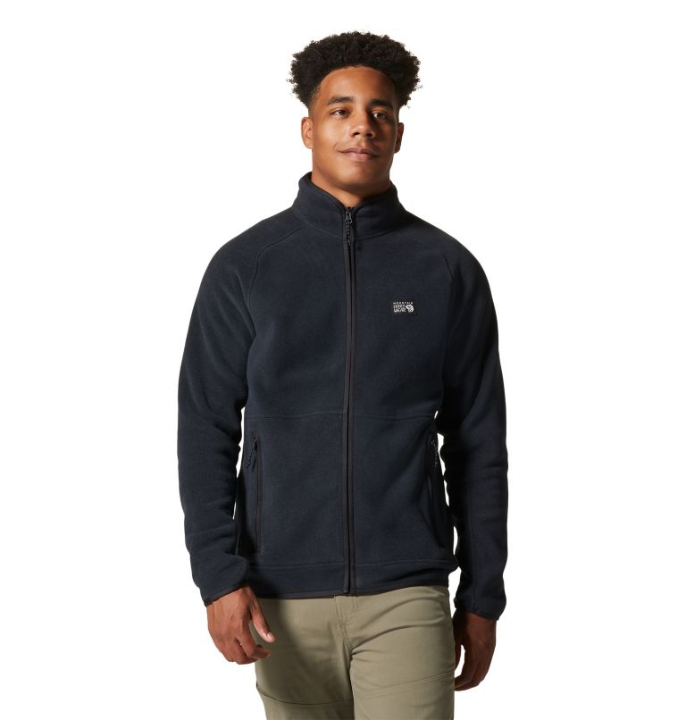 Black Men's Mountain Hardwear Polartec® Jackets | UK-580647