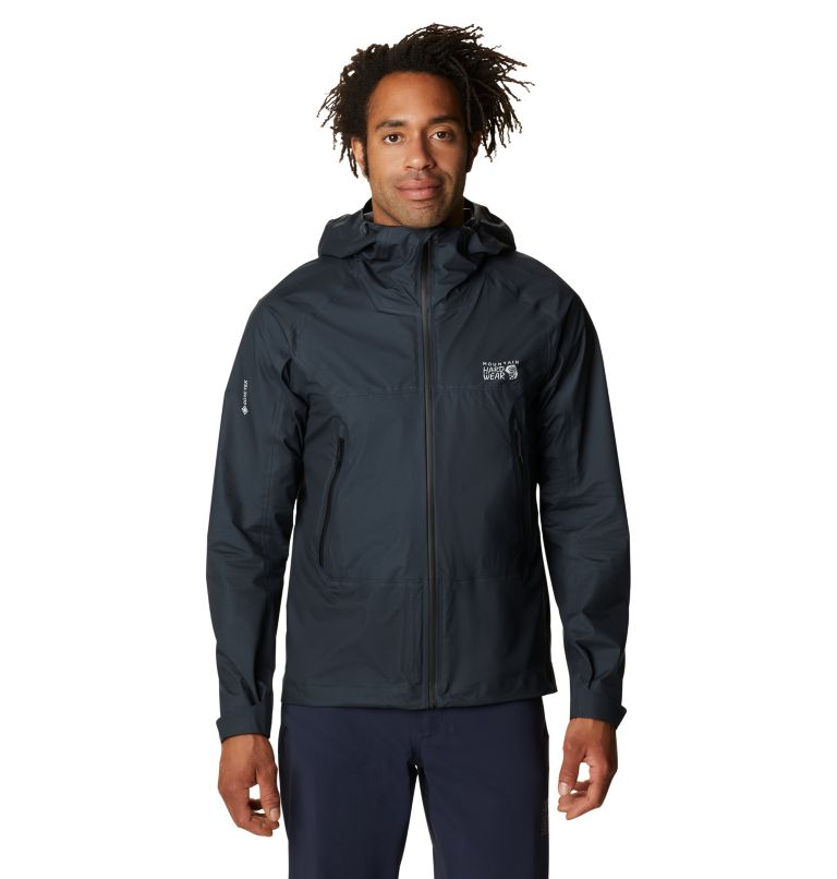 Black Men's Mountain Hardwear Quasar Lite™ GORE-TEX Active Jackets | UK-860213