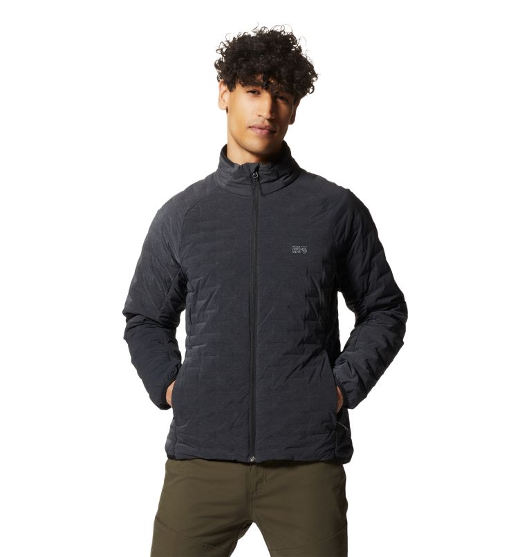 Black Men's Mountain Hardwear Stretchdown™ Jackets | UK-582473