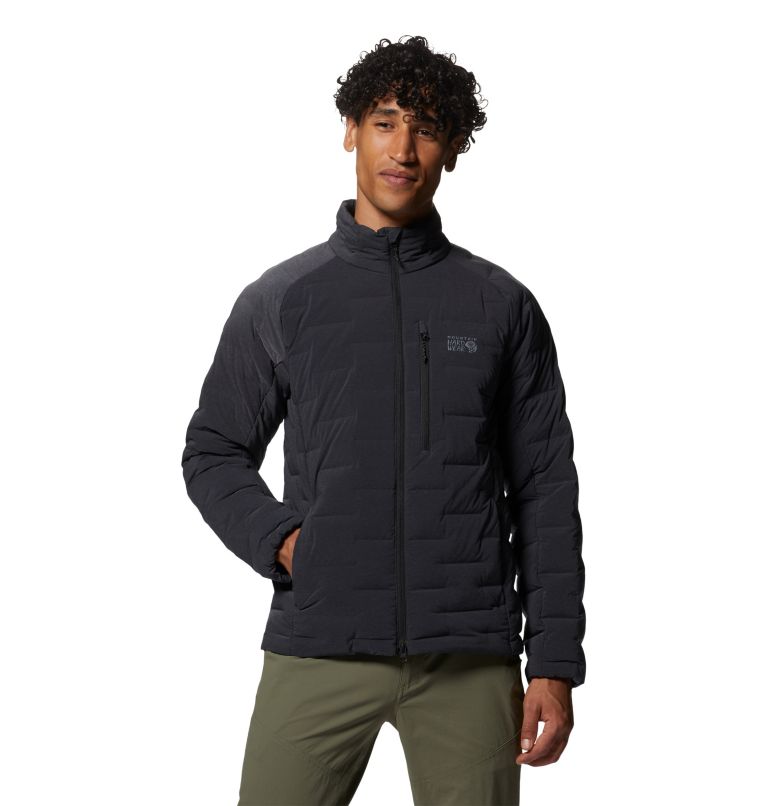 Black Men's Mountain Hardwear Stretchdown™ Jackets | UK-810632