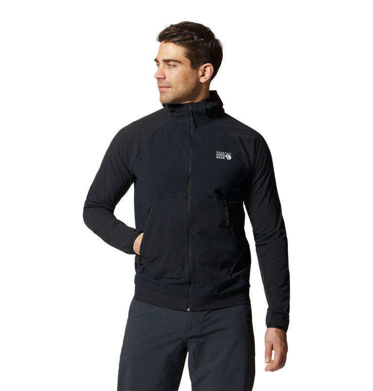 Black Men's Mountain Hardwear Winter Journey™ Hoodie | UK-932680