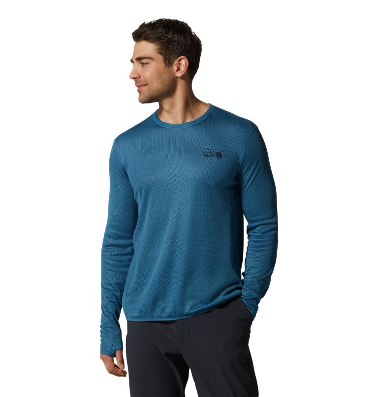 Blue Men's Mountain Hardwear AirMesh™ Sweatshirt | UK-620357