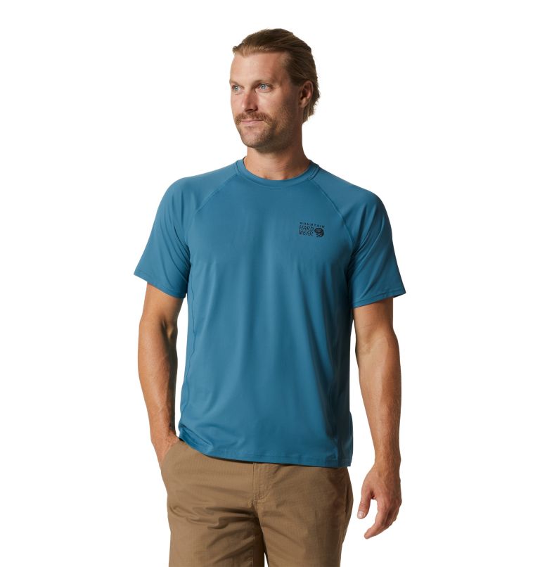 Blue Men's Mountain Hardwear Crater Lake™ T Shirts | UK-943078