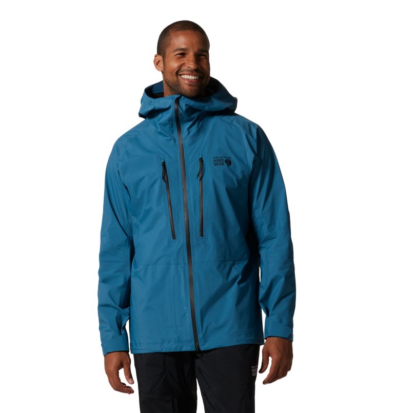 Blue Men's Mountain Hardwear High Exposure™ GORE-TEX C-Knit Jackets | UK-918502