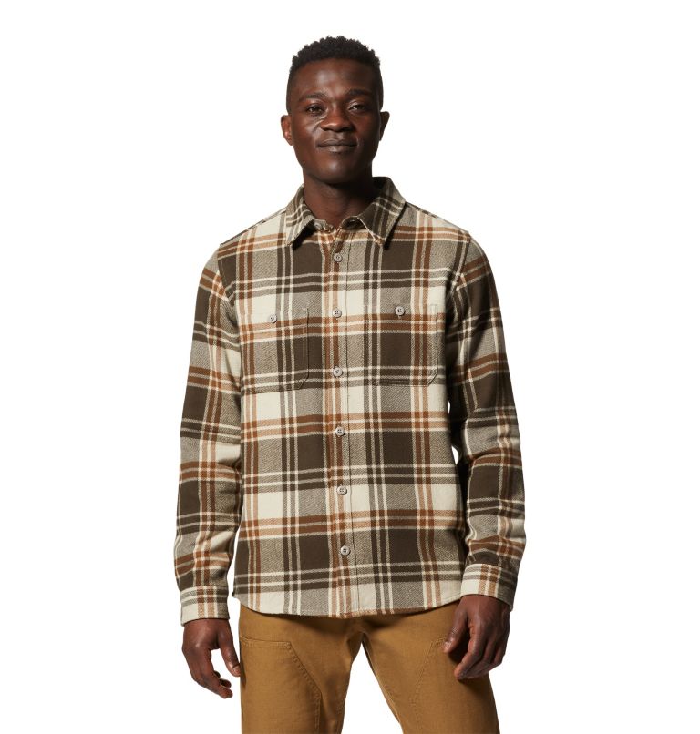 Brown Men's Mountain Hardwear Plusher™ Shirts | UK-516297