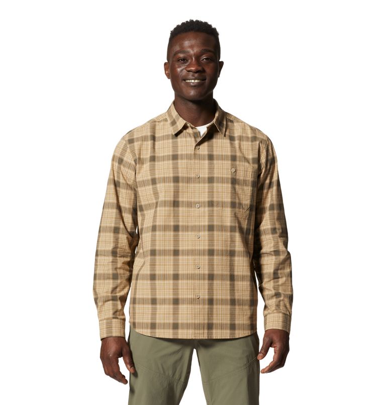 Dark Green Men's Mountain Hardwear Big Cottonwood™ Shirts | UK-153286