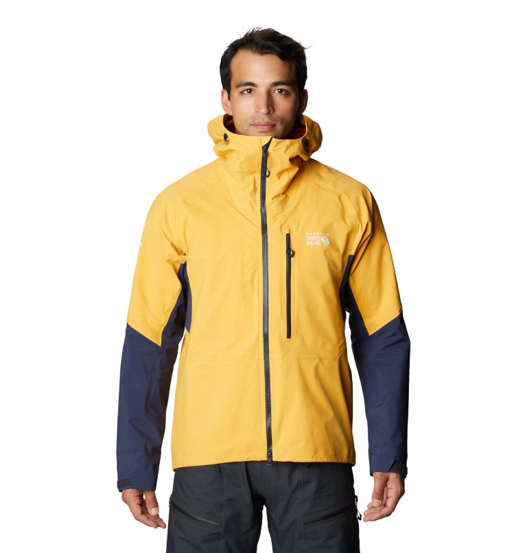 Gold Men's Mountain Hardwear Exposure 2™ Gore-Tex Pro® Jackets | UK-024186