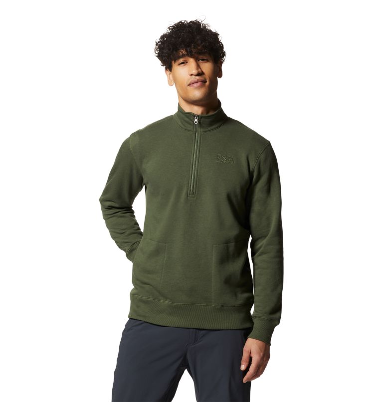 Green Men's Mountain Hardwear MHW Logo™ Sweatshirt | UK-067213