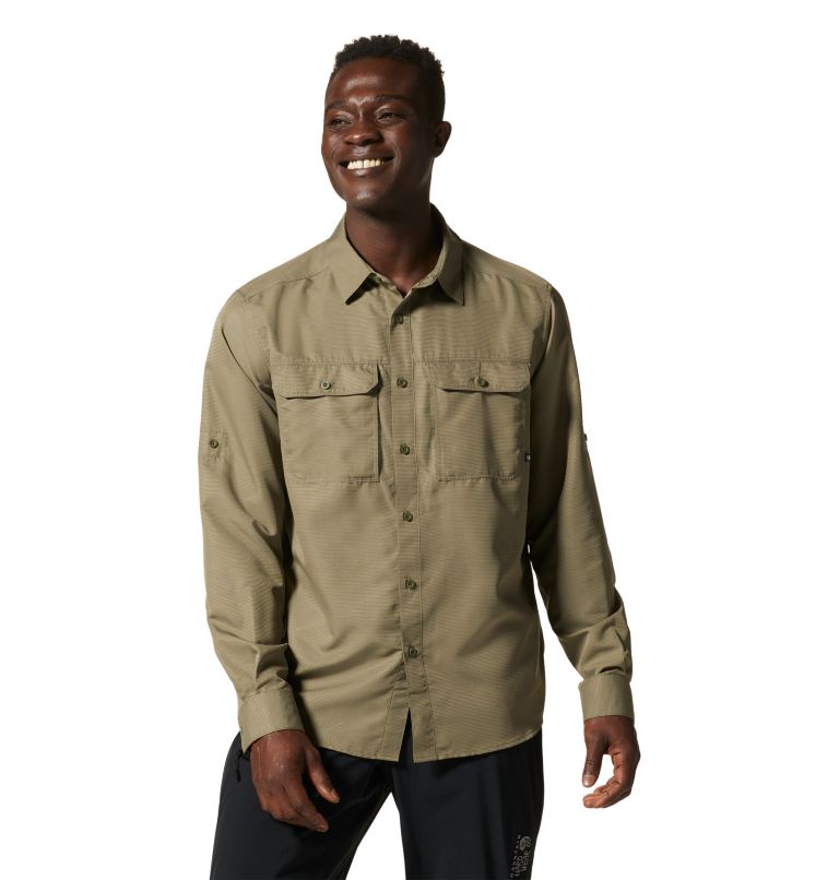 Grey Green Men's Mountain Hardwear Canyon™ Shirts | UK-038752