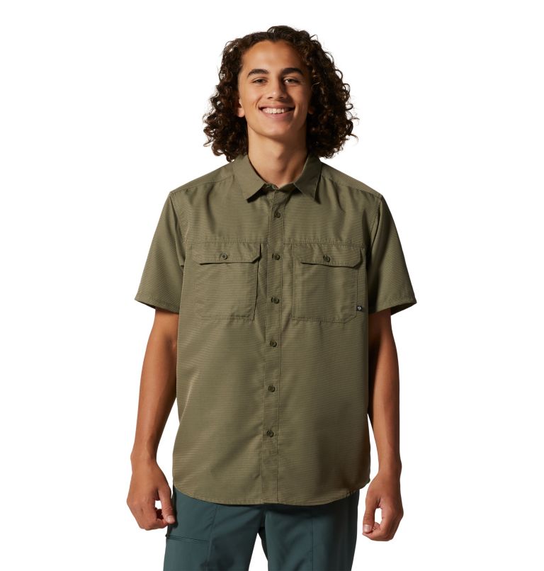 Grey Green Men's Mountain Hardwear Canyon™ Shirts | UK-935674