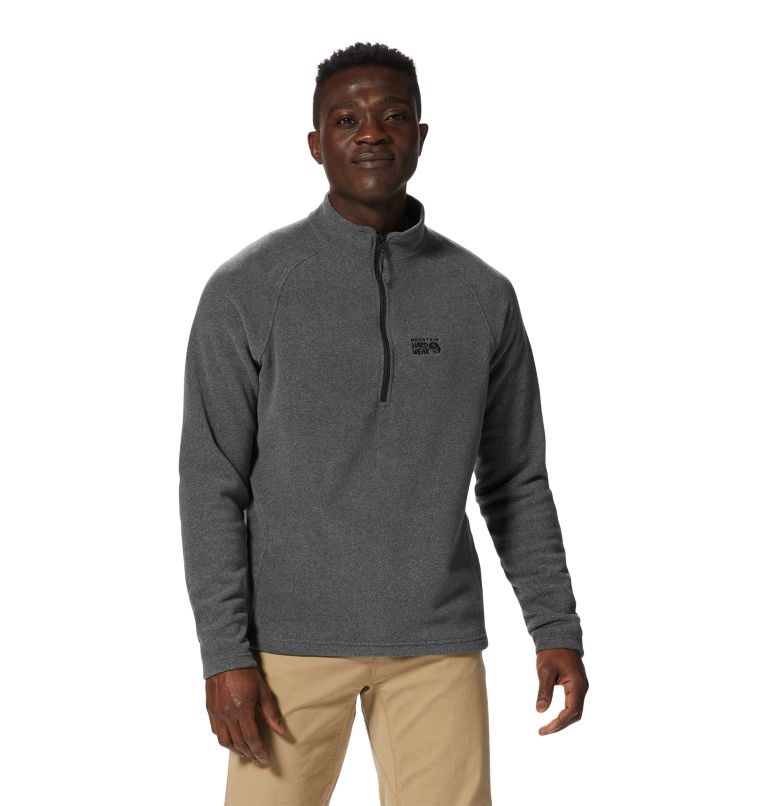 Grey Men's Mountain Hardwear Polartec® Pullover | UK-967284