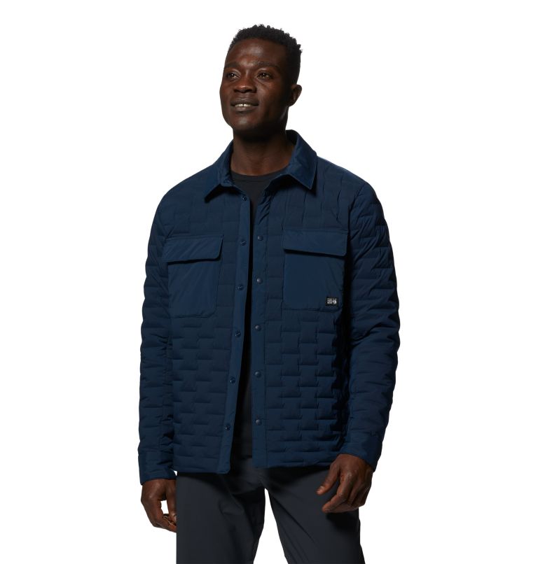 Navy Men's Mountain Hardwear Stretchdown™ Jackets | UK-514037