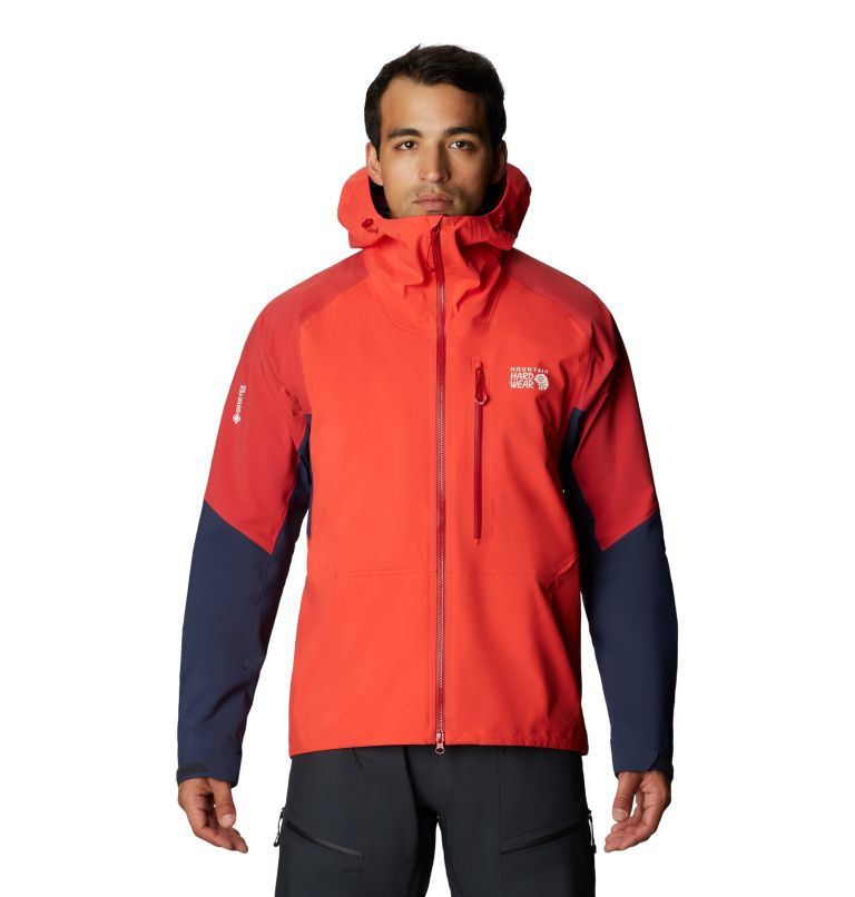 Red Men's Mountain Hardwear Exposure 2™ Gore-Tex Pro® Jackets | UK-624379