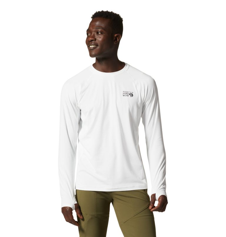 White Men's Mountain Hardwear Crater Lake™ Sweatshirt | UK-682109